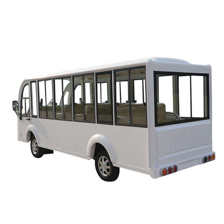 14座封閉觀光車尾部