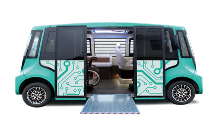 擺渡車動靜態視頻